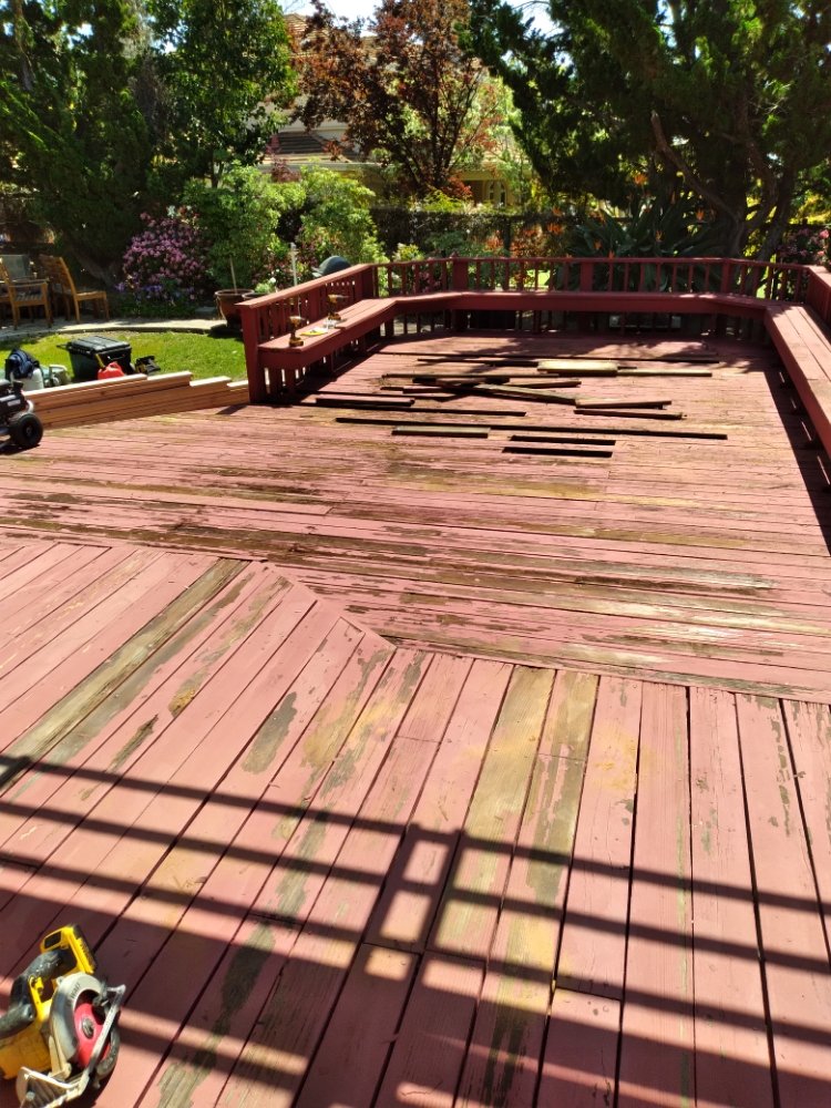 Cedar Deck Restoration in Alameda