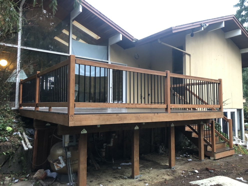 Hillside Engineered Deck in Portland